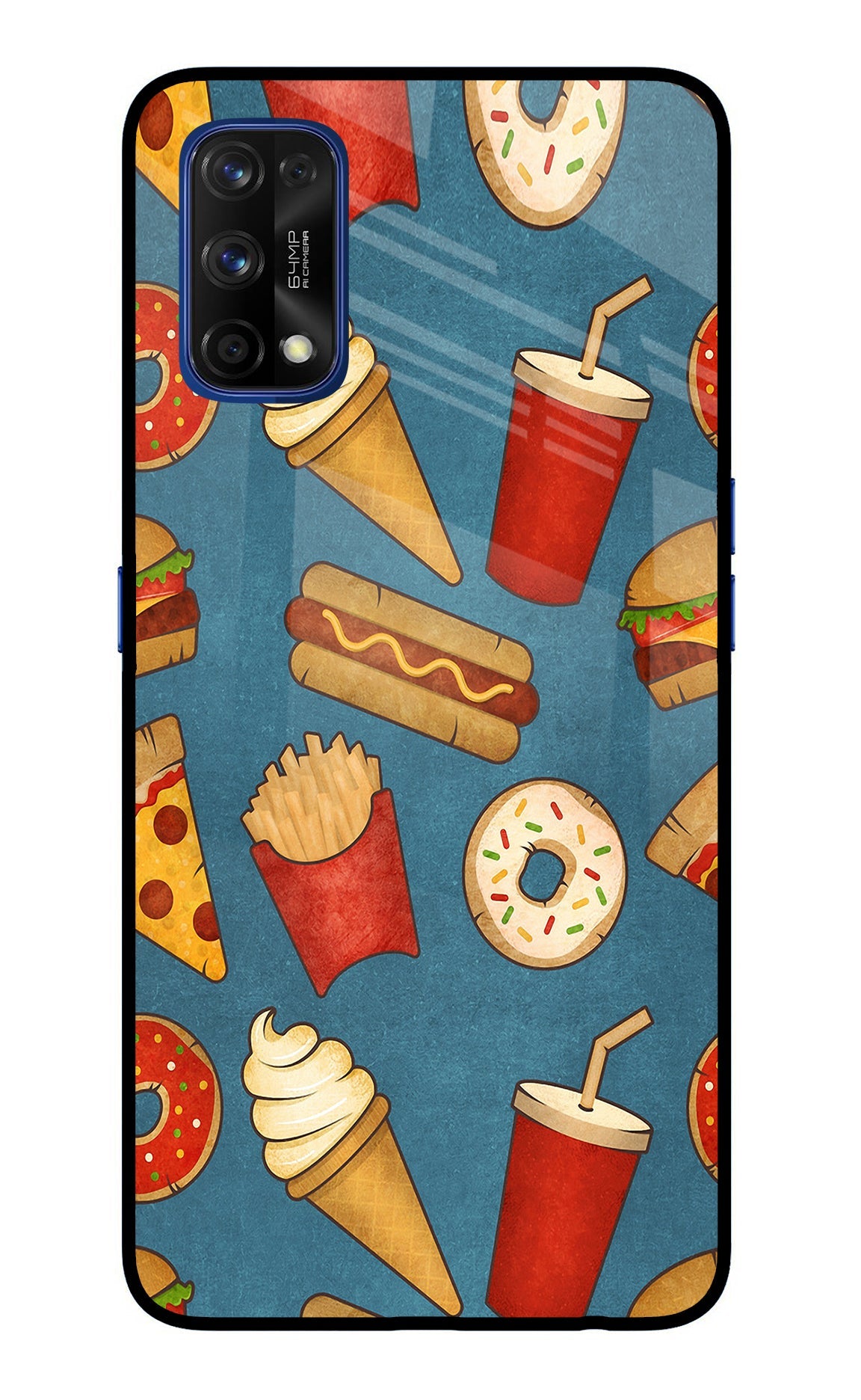 Foodie Realme 7 Pro Back Cover