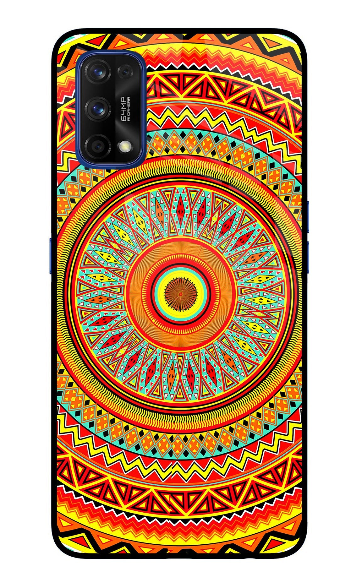 Mandala Pattern Realme 7 Pro Back Cover