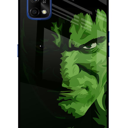 HULK Realme 7 Pro Glass Case Back Cover by Casekaro