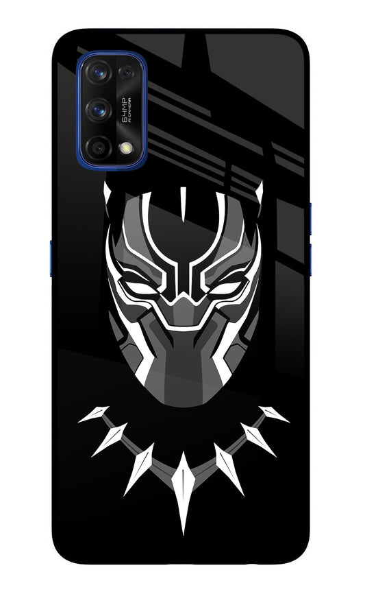 Black Panther Realme 7 Pro Glass Case