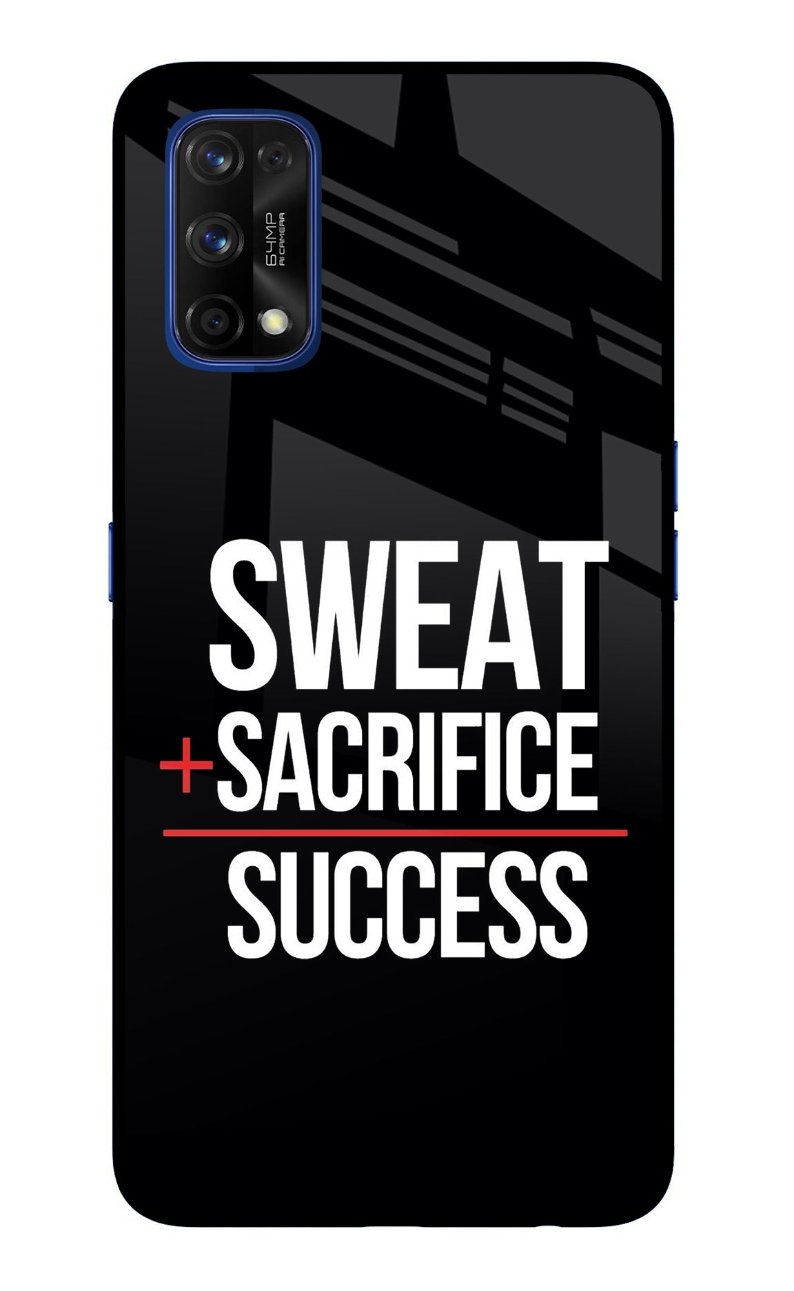 Sweat Sacrifice Success Realme 7 Pro Back Cover