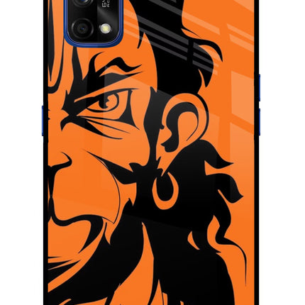 Hanuman Realme 7 Pro Glass Case Back Cover by Casekaro