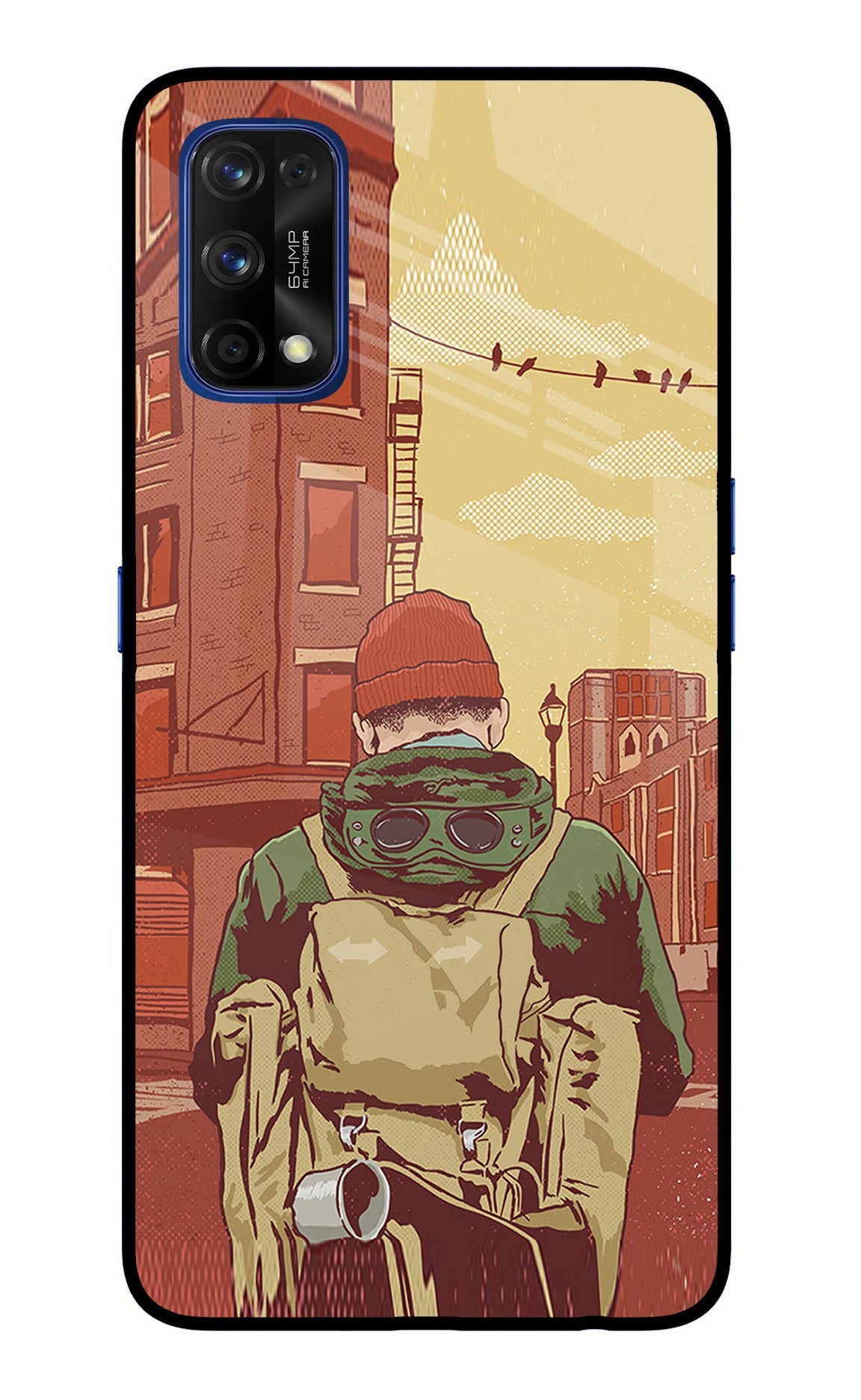 Adventurous Realme 7 Pro Back Cover