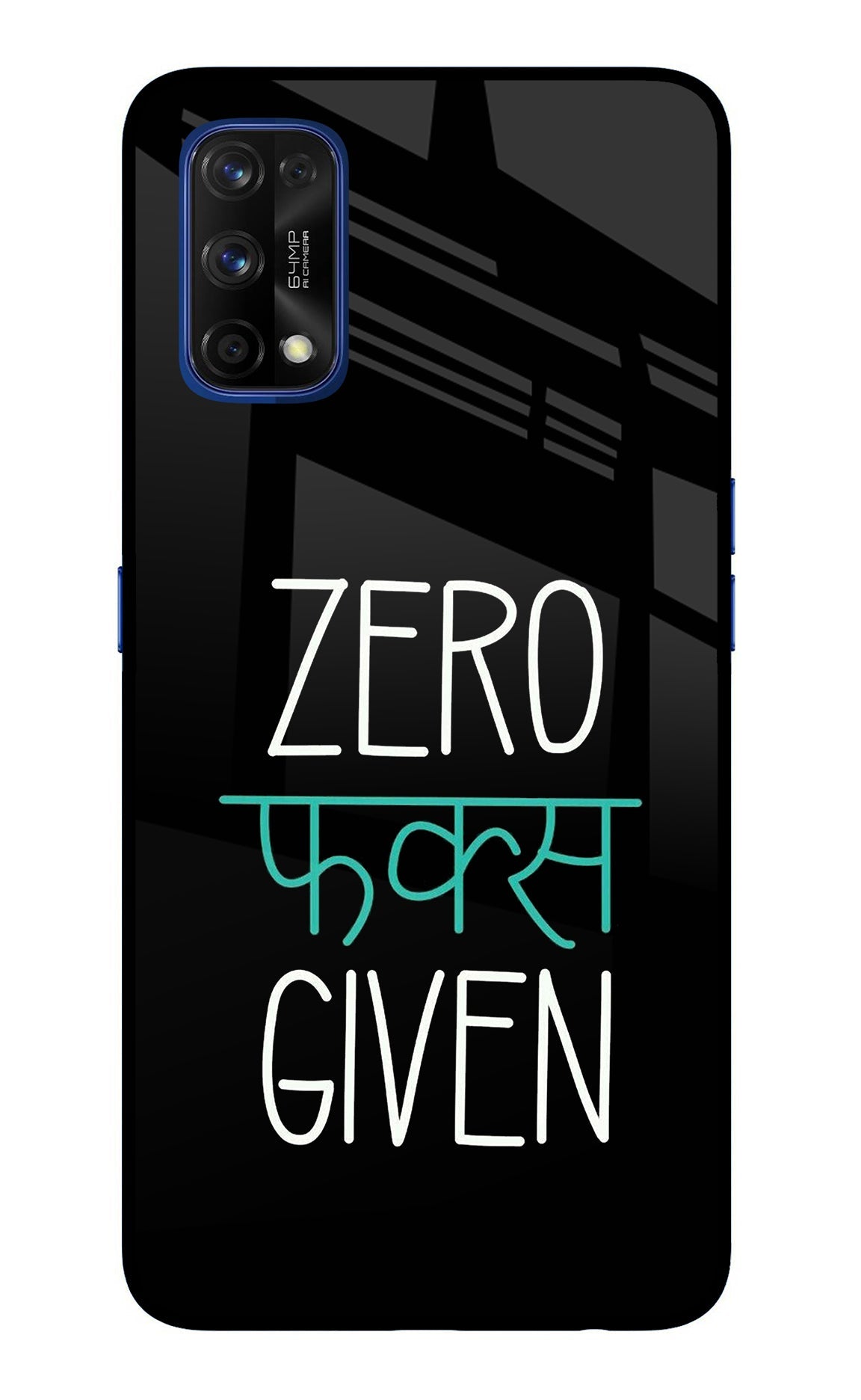 Zero Fucks Given Realme 7 Pro Back Cover