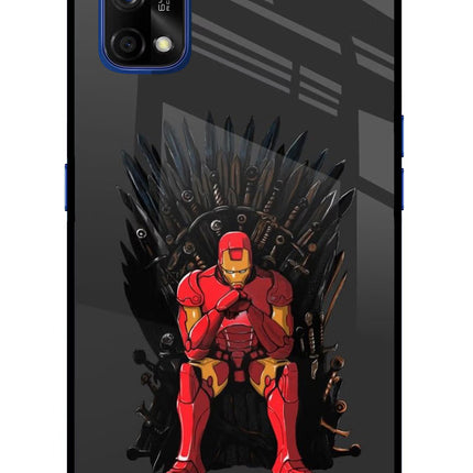 Ironman Throne Realme 7 Pro Glass Case Back Cover by Casekaro