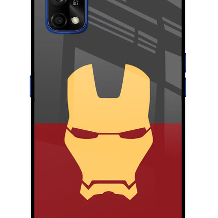 Ironman Realme 7 Pro Glass Case Back Cover by Casekaro