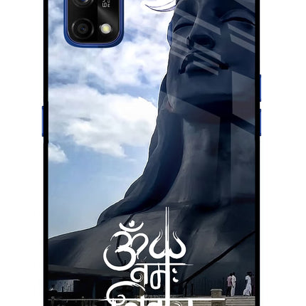 Om Namah Shivay Realme 7 Pro Glass Case Back Cover by Casekaro