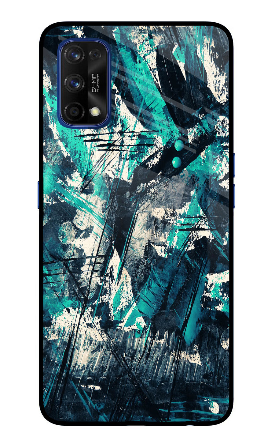 Artwork Realme 7 Pro Back Cover, Glass case