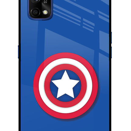 Shield Realme 7 Pro Glass Case Back Cover by Casekaro