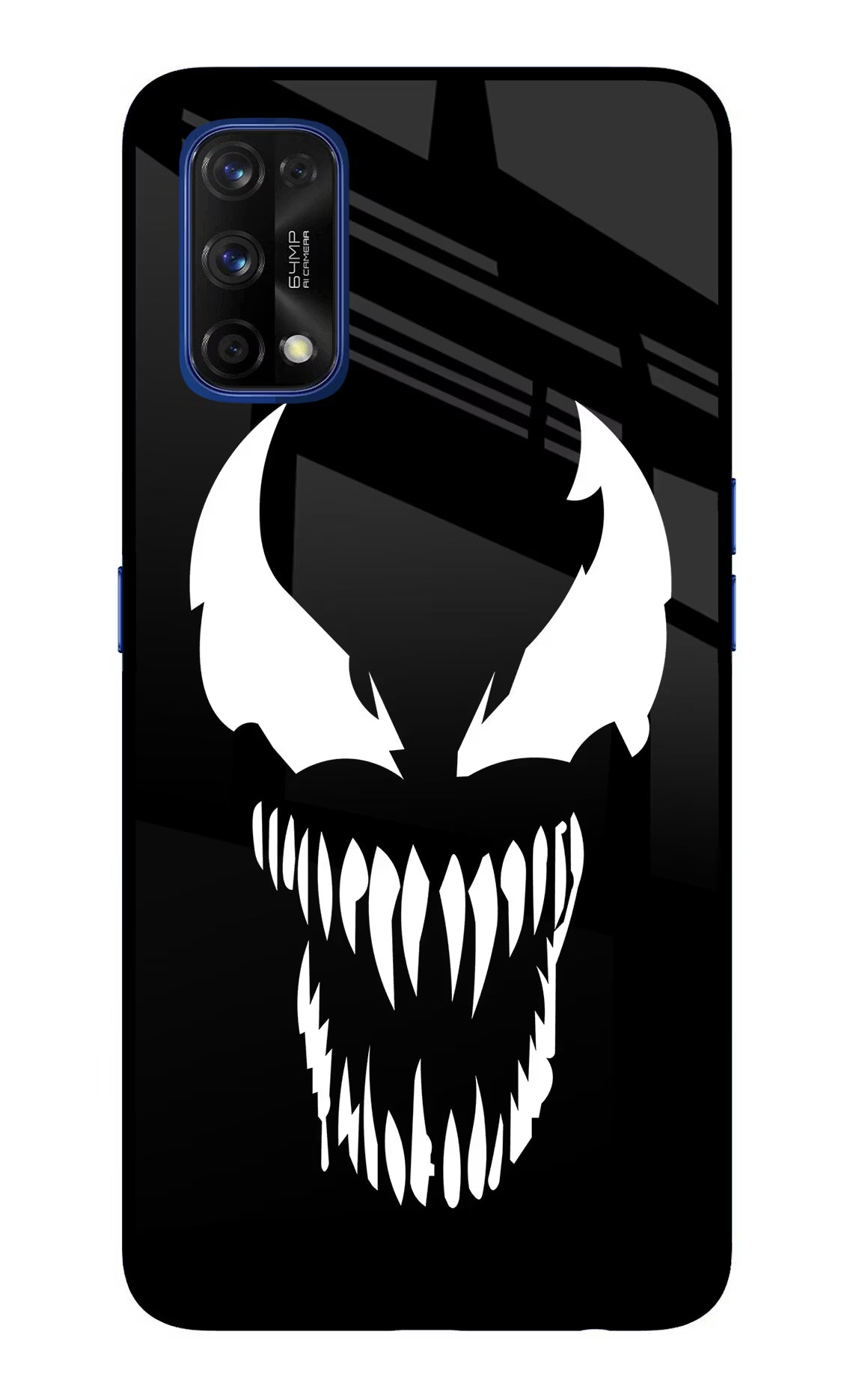 Venom Realme 7 Pro Glass Case Back Cover by Casekaro