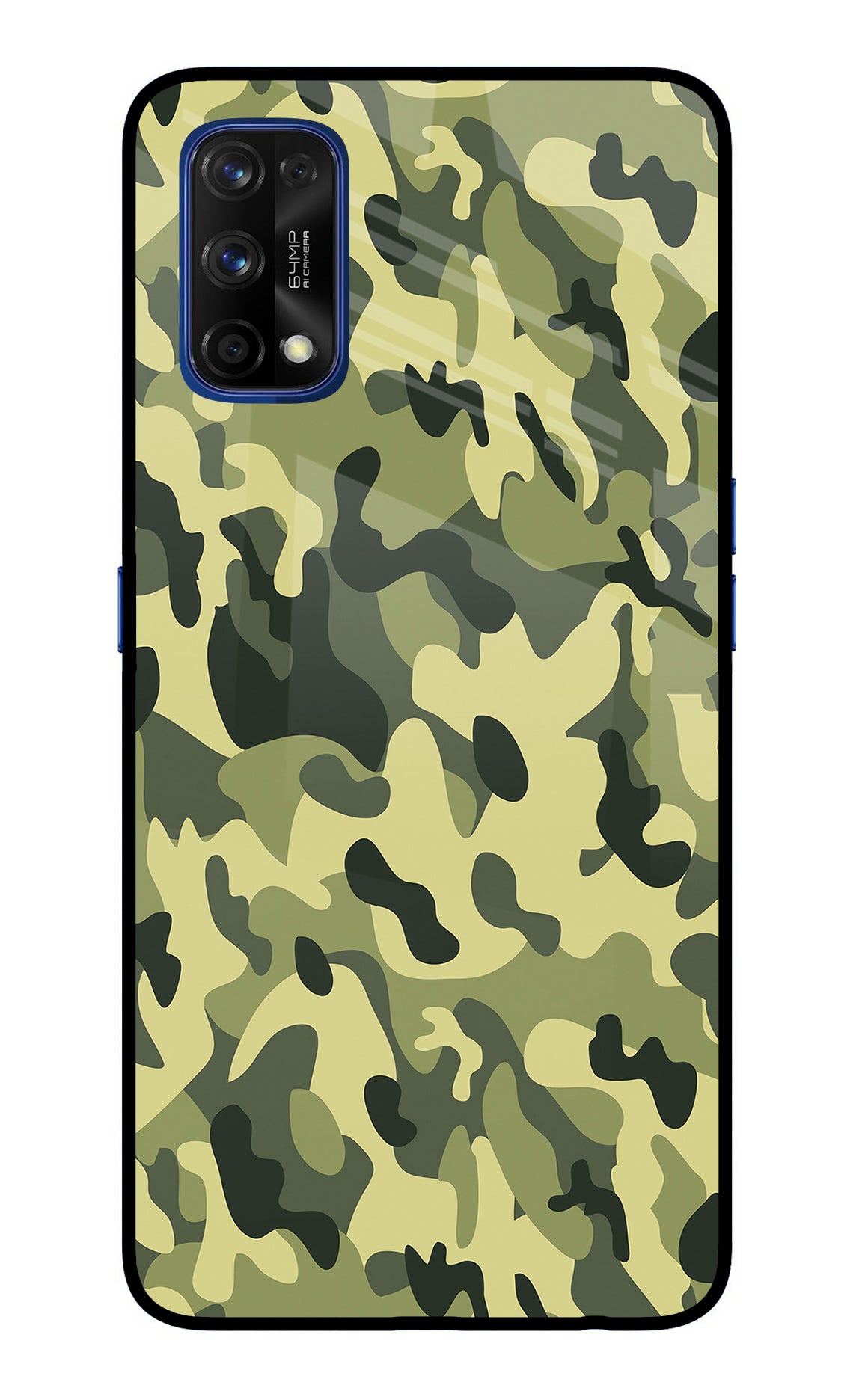 Camouflage Realme 7 Pro Back Cover