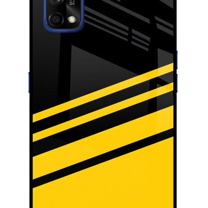 Yellow Shades Realme 7 Pro Glass Case Back Cover by Casekaro
