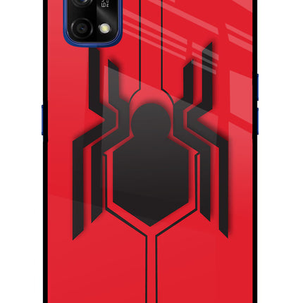 Spider Realme 7 Pro Glass Case Back Cover by Casekaro