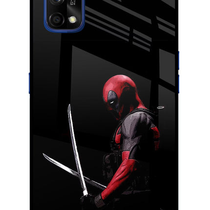 Deadpool Realme 7 Pro Glass Case Back Cover by Casekaro