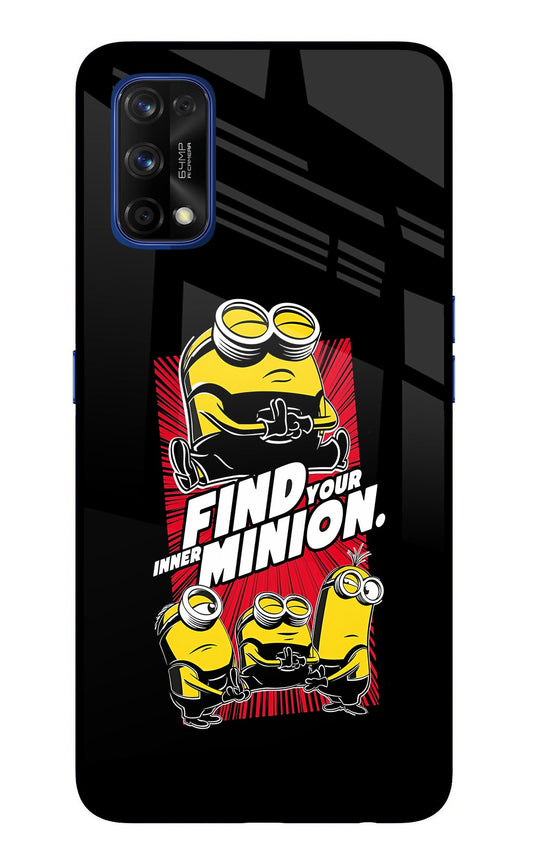 Find your inner Minion Realme 7 Pro Glass Case