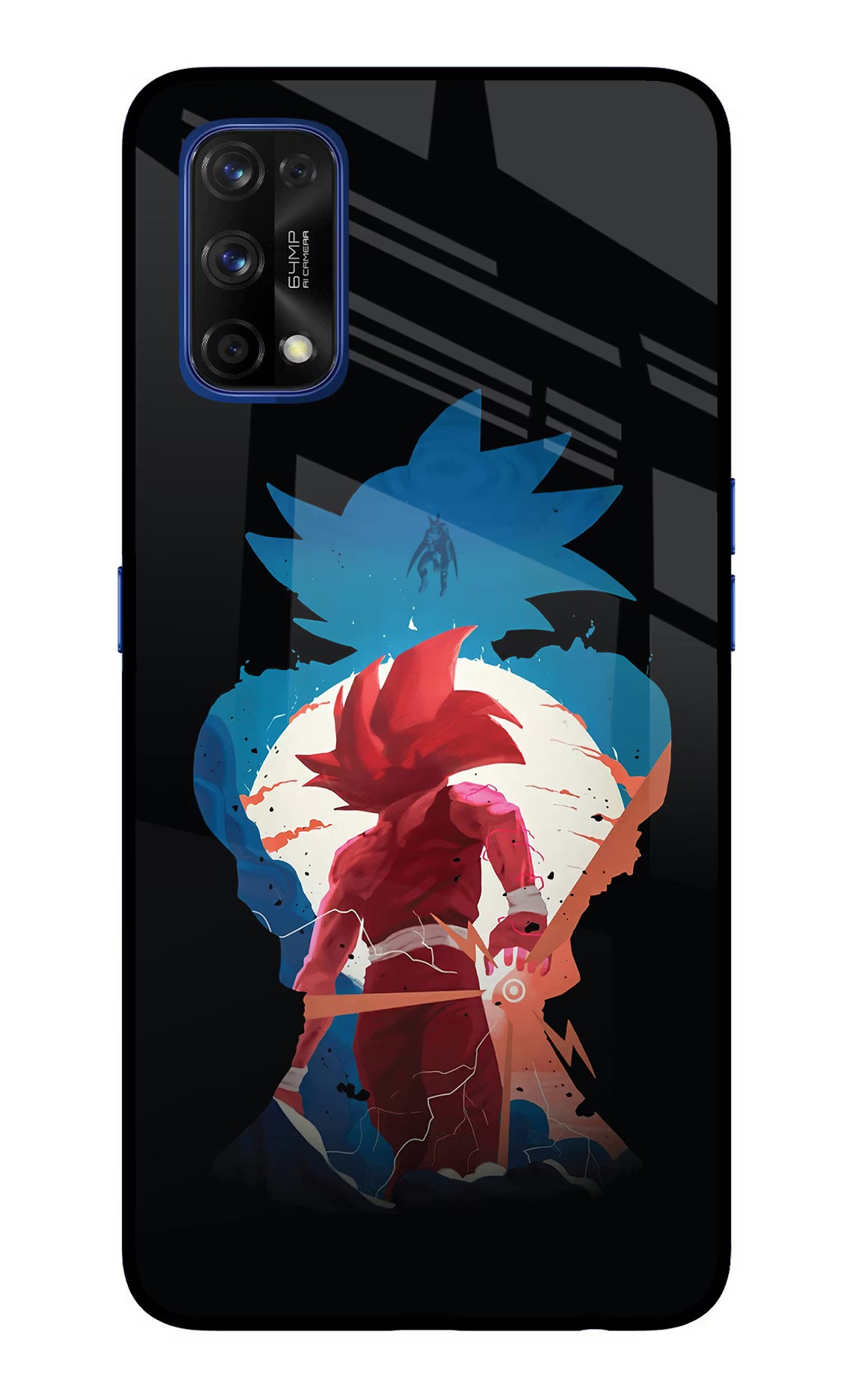 Goku Realme 7 Pro Glass Case