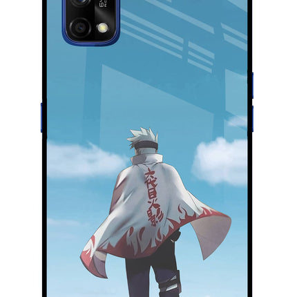 Kakashi Realme 7 Pro Glass Case Back Cover by Casekaro