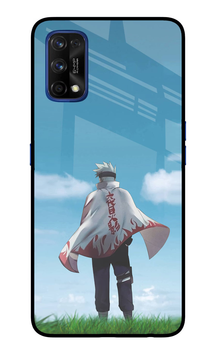 Kakashi Realme 7 Pro Back Cover, Glass case