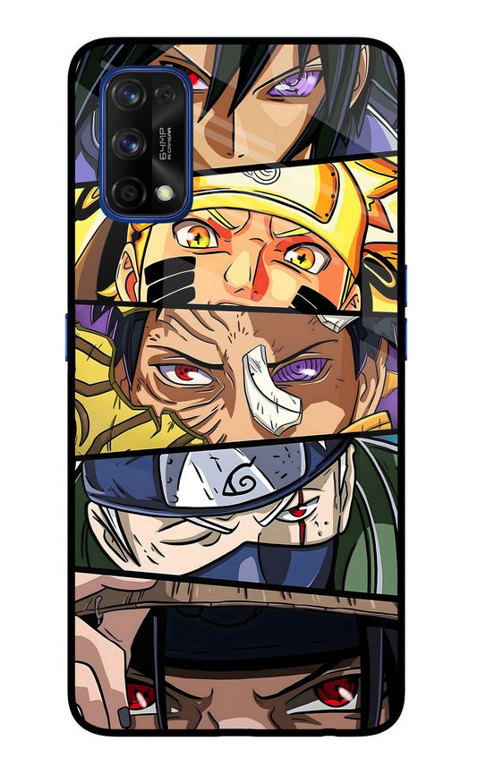 Naruto Character Realme 7 Pro Glass Case