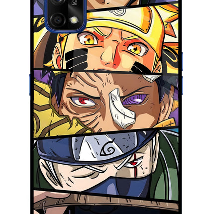 Naruto Character Realme 7 Pro Glass Case Back Cover by Casekaro