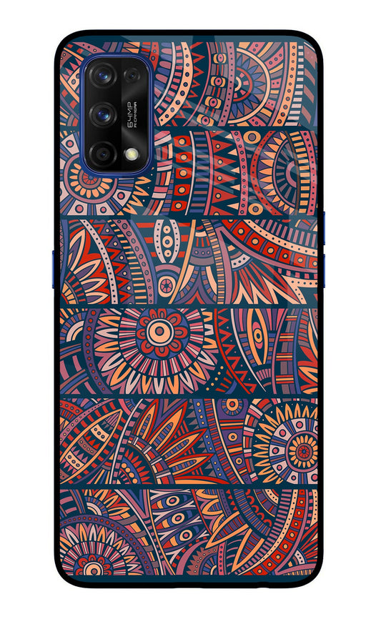 African Culture Design Realme 7 Pro Glass Case