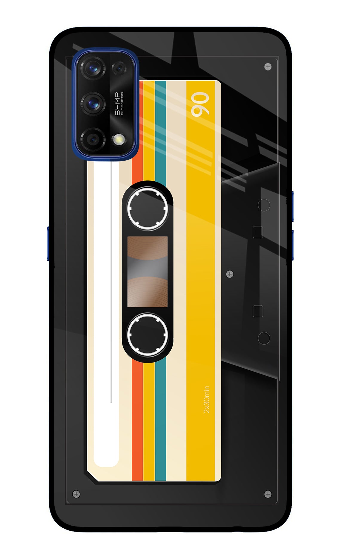 Tape Cassette Realme 7 Pro Back Cover