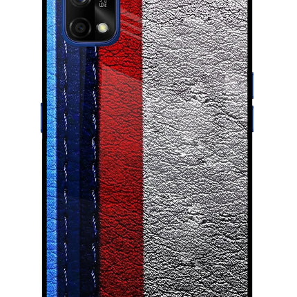BMW Stripes Realme 7 Pro Glass Case
