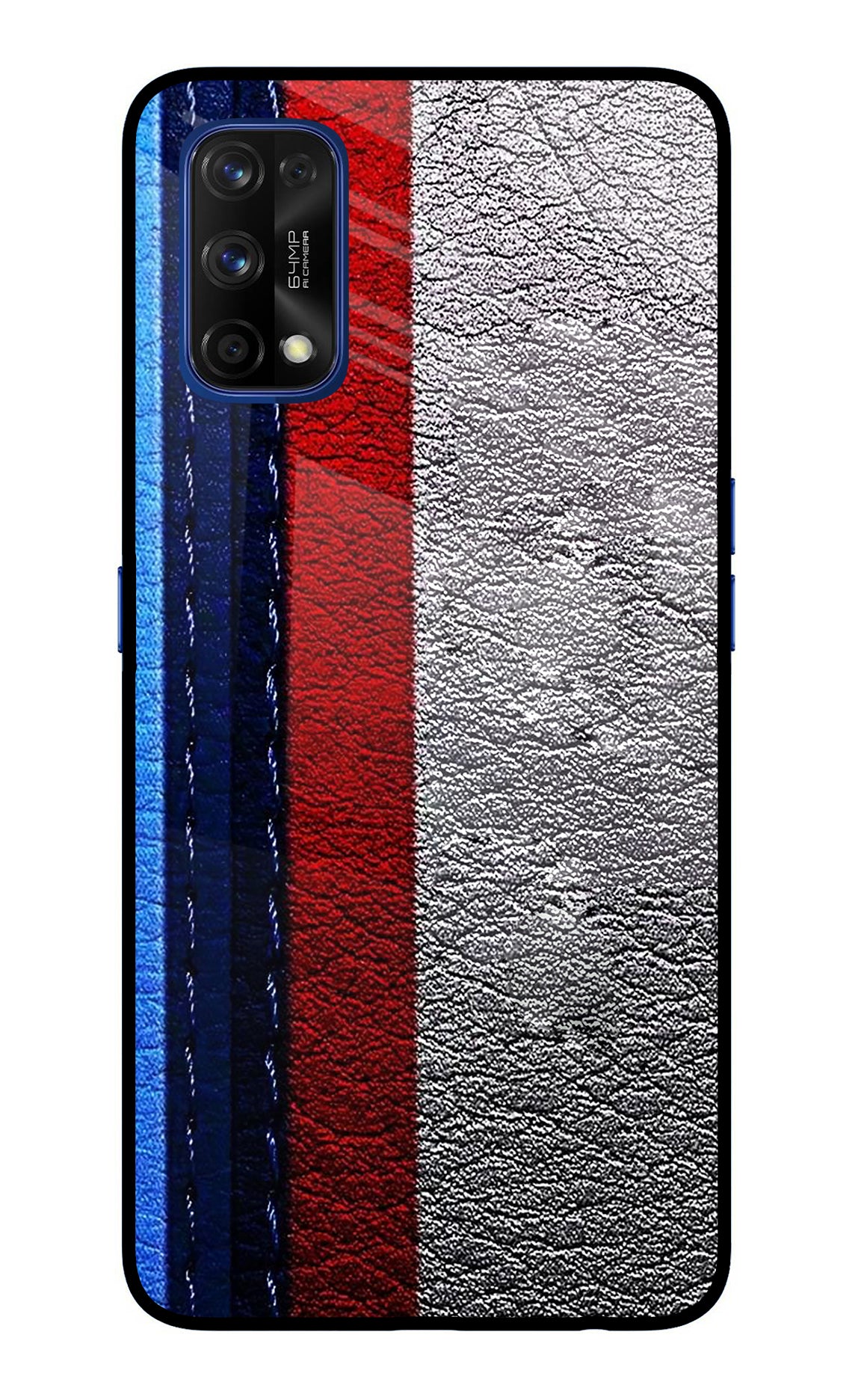 BMW Stripes Realme 7 Pro Glass Case