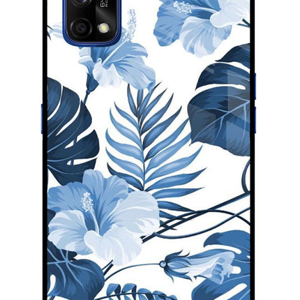 Fabric Art Realme 7 Pro Glass Case Back Cover by Casekaro