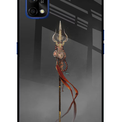 Shiv Trishul Realme 7 Pro Glass Case Back Cover by Casekaro