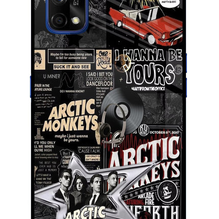 Arctic Monkeys Realme 7 Pro Glass Case Back Cover by Casekaro