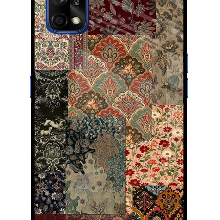 Desi Print Realme 7 Pro Glass Case Back Cover by Casekaro