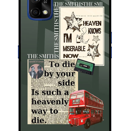 The Smiths Realme 7 Pro Glass Case Back Cover by Casekaro