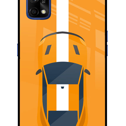 Highway Pursuit Realme 7 Pro Glass Case Back Cover by Casekaro