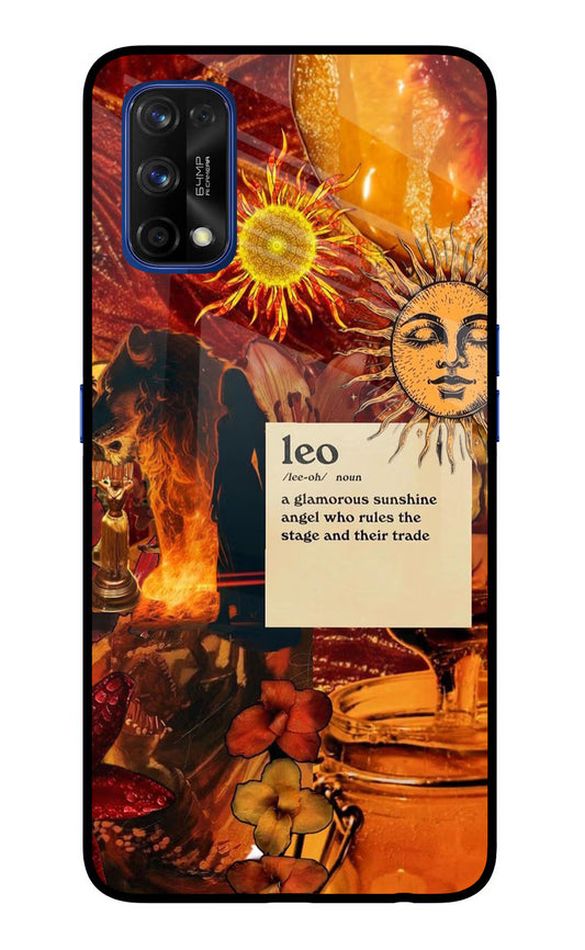 Leo Zodiac Realme 7 Pro Glass Case