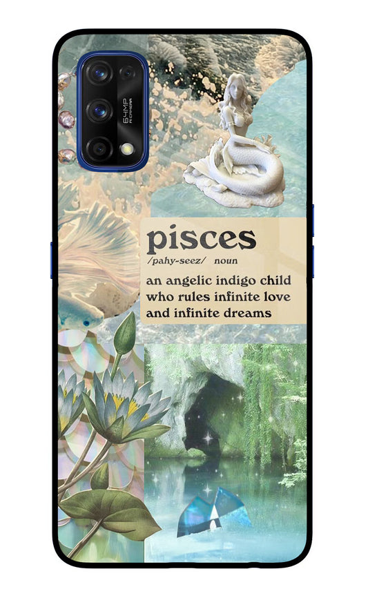 Pisces Zodiac Realme 7 Pro Glass Case