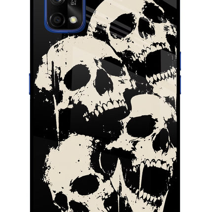 Dead Stack Realme 7 Pro Glass Case Back Cover by Casekaro