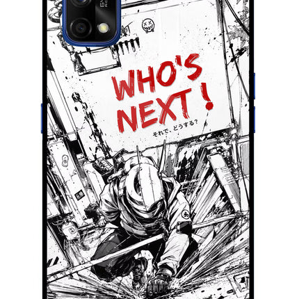 Who's Next Realme 7 Pro Glass Case Back Cover by Casekaro