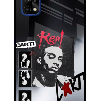 Playboi Carti Realme 7 Pro Glass Case Back Cover by Casekaro