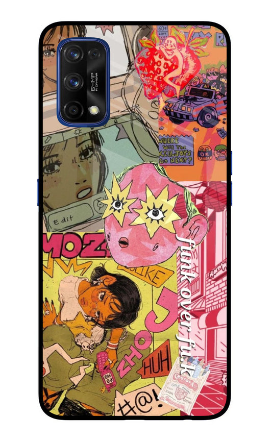 Funkover Realme 7 Pro Glass Case