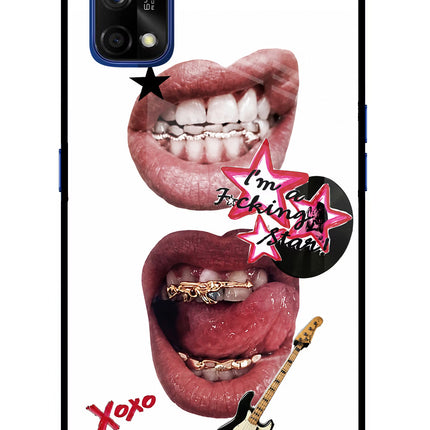 Rockstar Realme 7 Pro Glass Case Back Cover by Casekaro