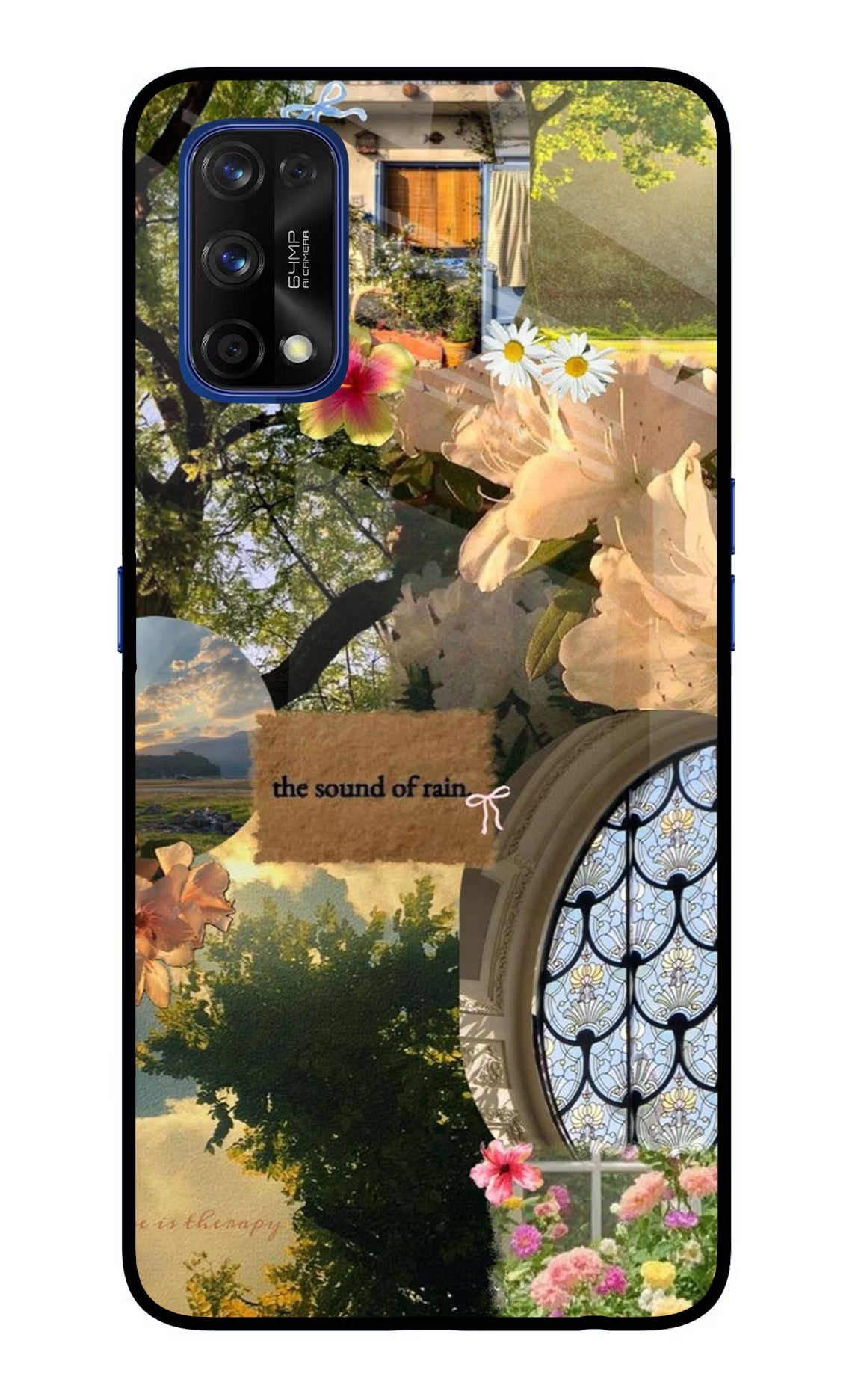 Rain Realme 7 Pro Glass Case