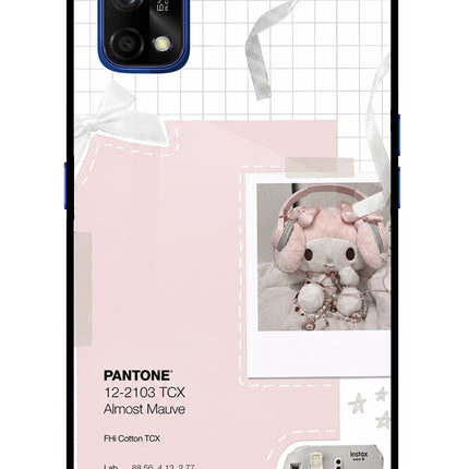 Pantone Asthetic Realme 7 Pro Glass Case Back Cover by Casekaro