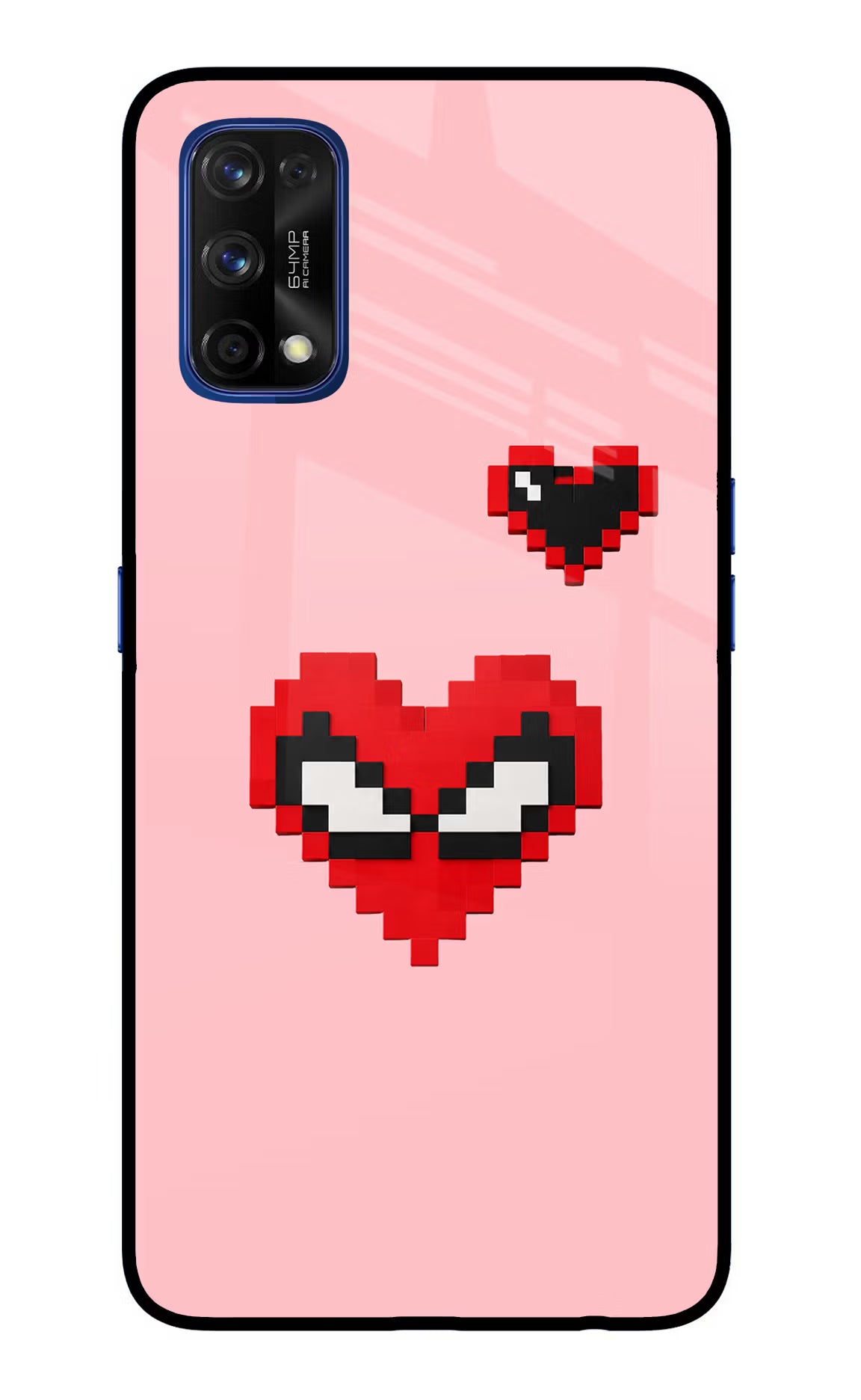 Gwen Heart Realme 7 Pro Glass Case