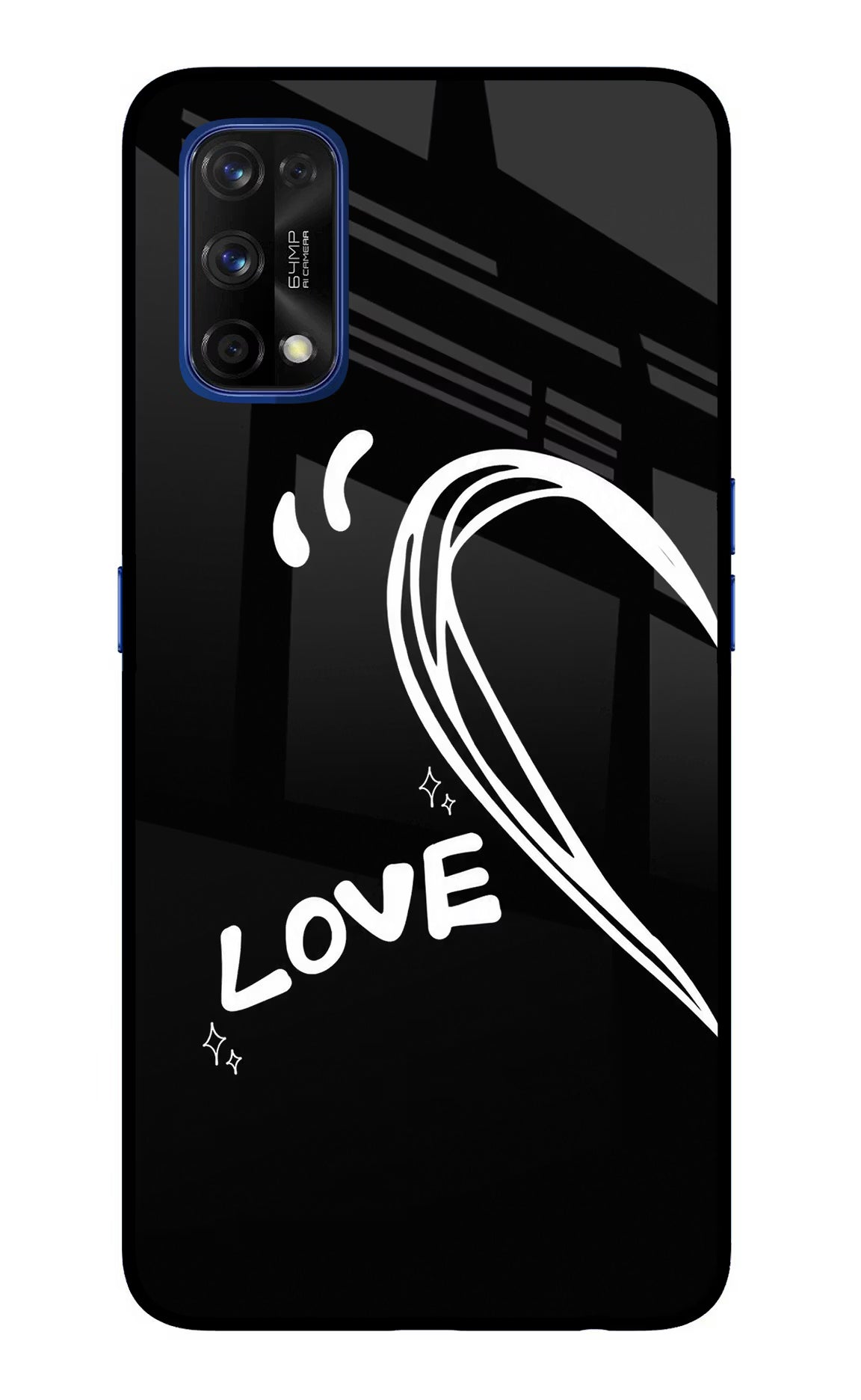 Love Line Realme 7 Pro Glass Case