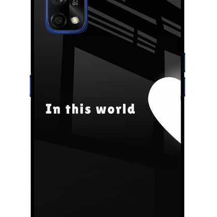 This World Realme 7 Pro Glass Case Back Cover by Casekaro