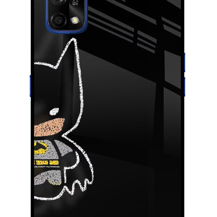 Bat Kitty Realme 7 Pro Glass Case Back Cover by Casekaro