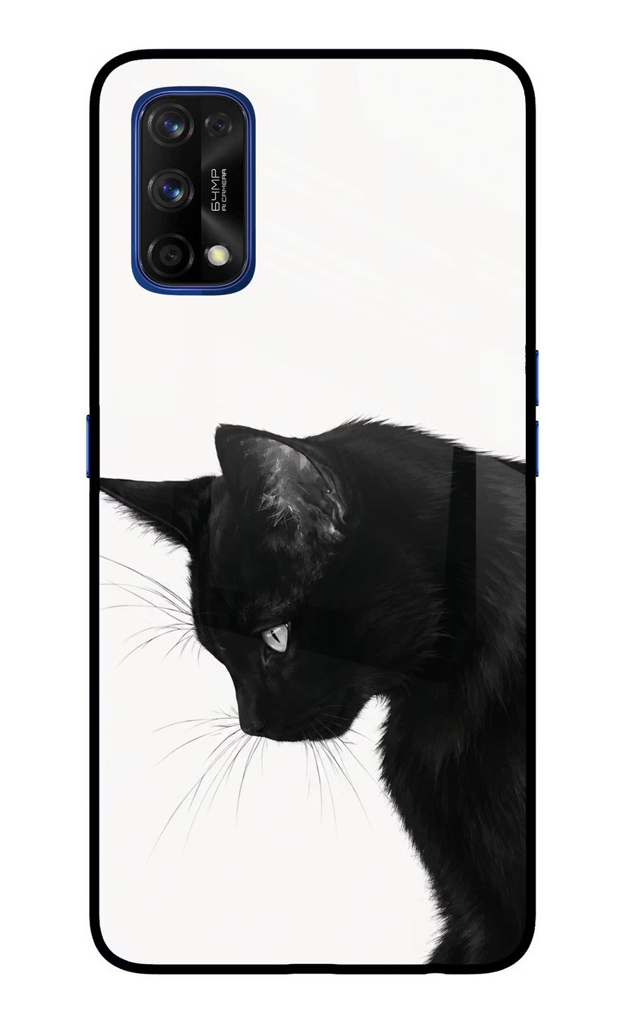 Shadow Gaze Realme 7 Pro Back Cover, Glass case