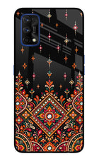 Noir Mehfil Realme 7 Pro Glass Case
