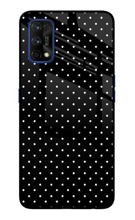 White Dots Realme 7 Pro Glass Case